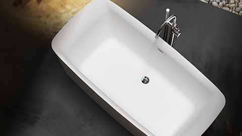 Modern minimalist style bathroom decoration